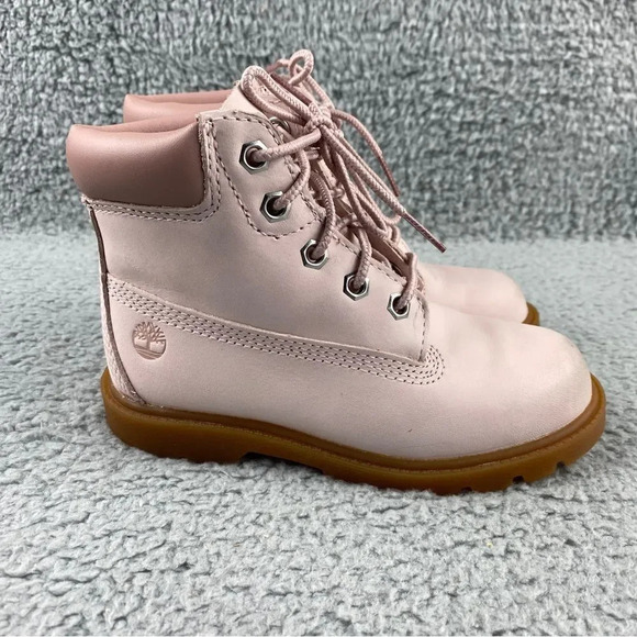 Timberland kids 6” Classic Waterproof 10.5 Boot Toddler Little‎ Kid Bootie Laces - Picture 2 of 15